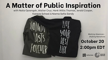 A Matter of Public Inspiration